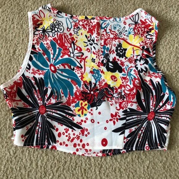 Colorful Maxi Skirt & Crop Top Set - Picture 5 of 11